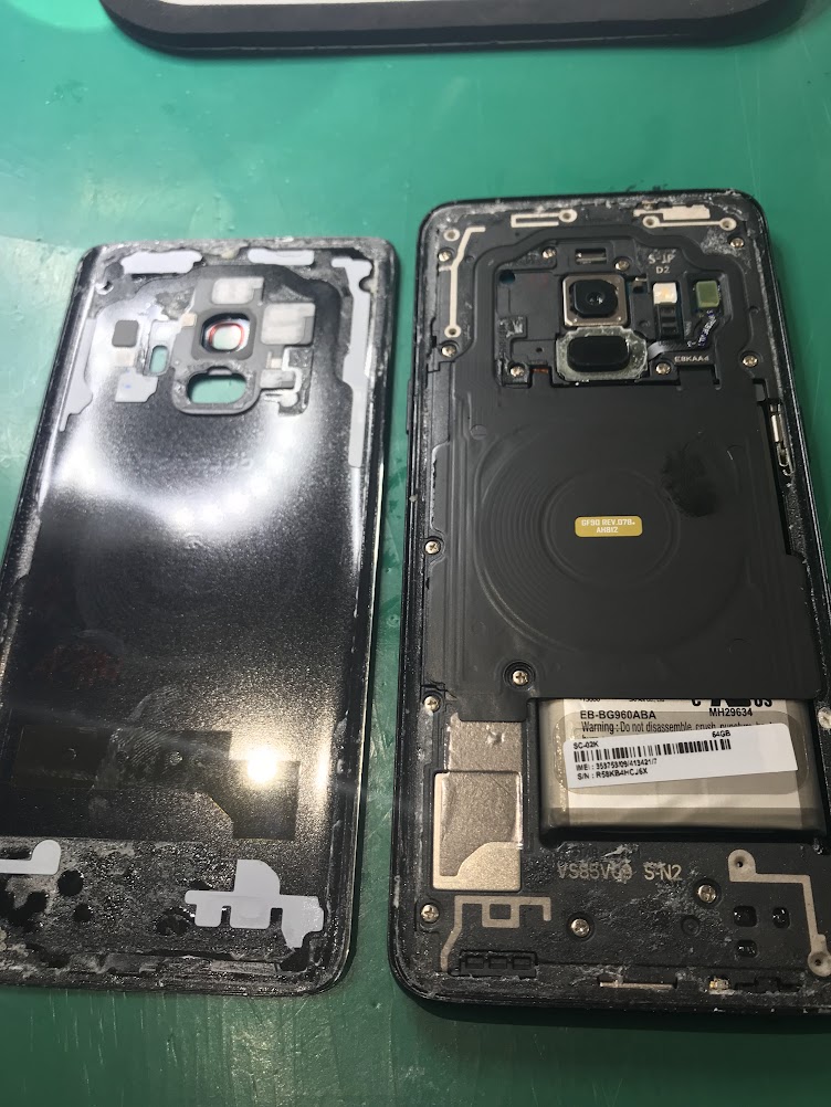 Galaxy S9のバッテリー交換ならデータそのまま・最短即日修理のスマホ修理工房丸井錦糸町店へ！